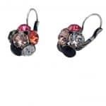 Nell by La Vie Hanging Flower Earriing Swarovski NBL-1012