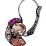 Nell by La Vie Hanging Flower Earriing Swarovski NBL-1035