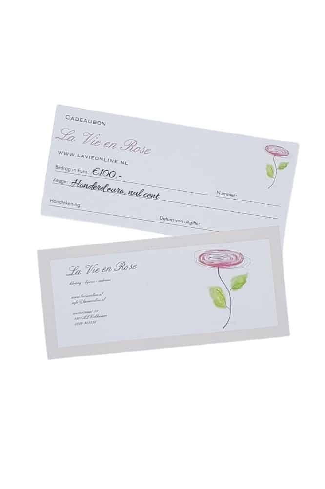 La Vie Cadeaubon €100,-