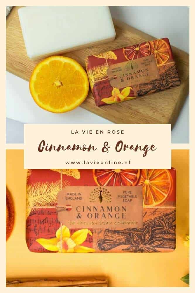 The English Soap Company Anniversary Cinnamon and Orange Soap