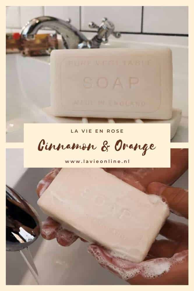 The English Soap Company Anniversary Cinnamon and Orange Soap
