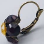 Nell by La Vie Hanging Flower Earring Swarovski NBLEB-1098