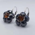 Nell by La Vie Hanging Flower Earring Swarovski NBLEB-1104