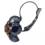 Nell by La Vie Hanging Flower Earring Swarovski NBLEB-1104