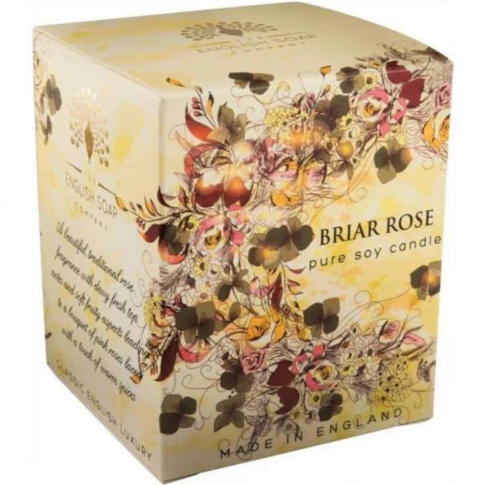 The English Soap Company 170 ml Soy Candle Briar Rose