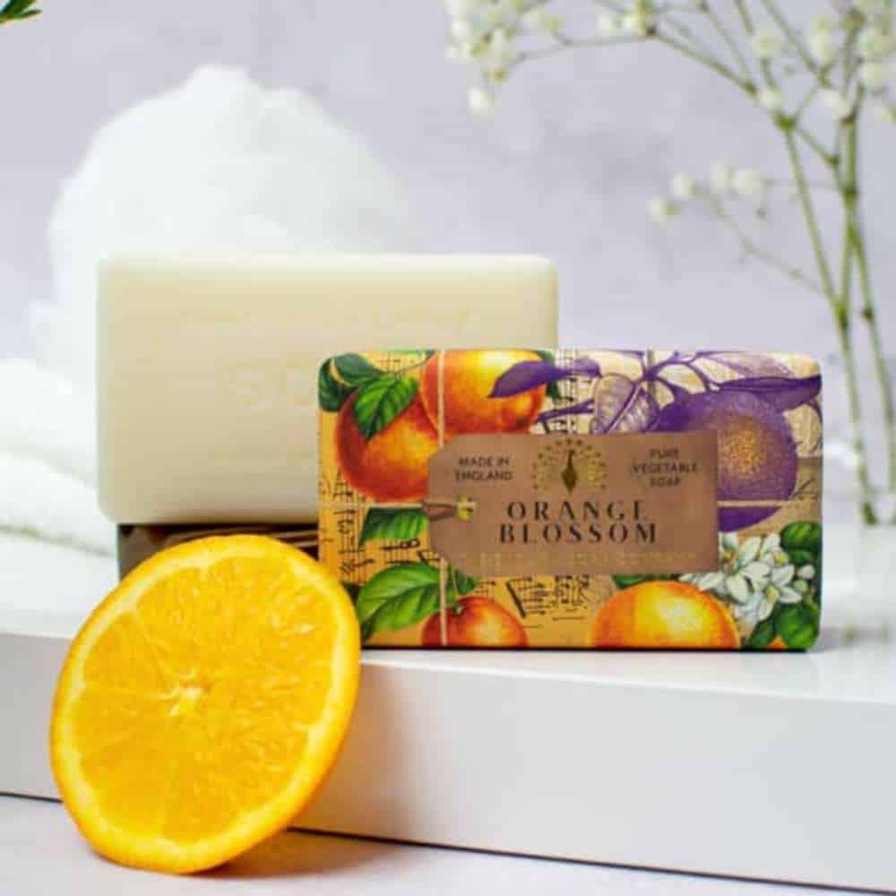 The English Soap Company Anniversary Orange Blossom Soap
