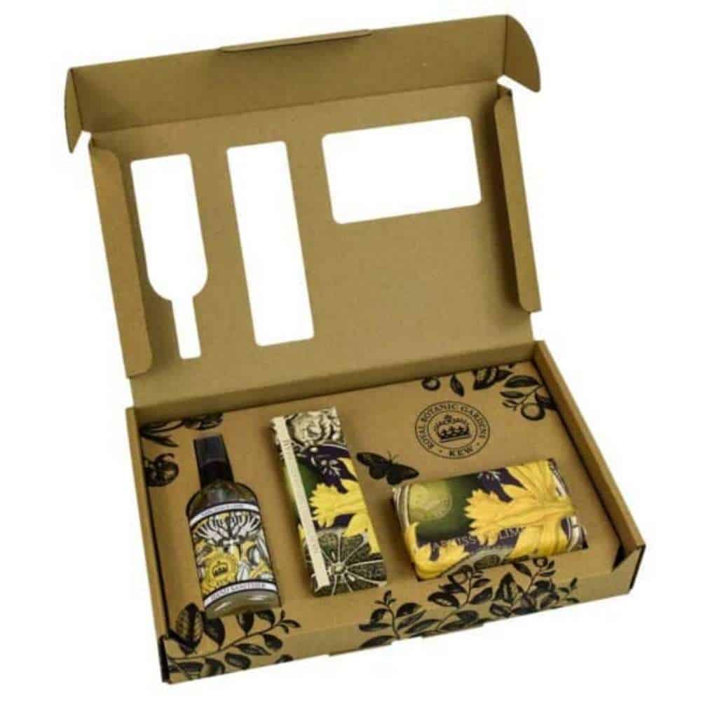 The English Soap Company Kew Gardens Narcissus Lime Hand Care Gift Box
