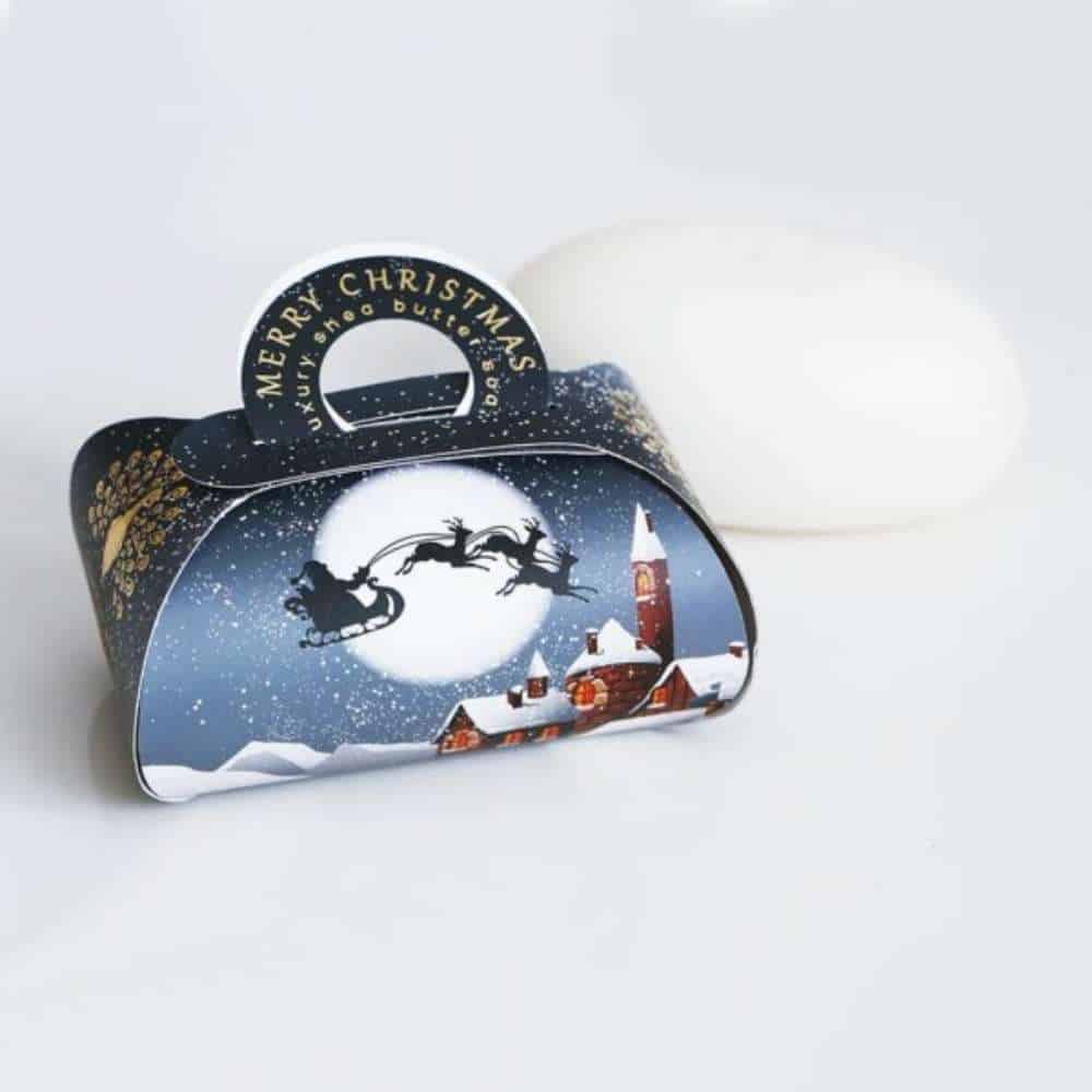 The English Soap Company Winter Village Mulled Wine Gift Soap