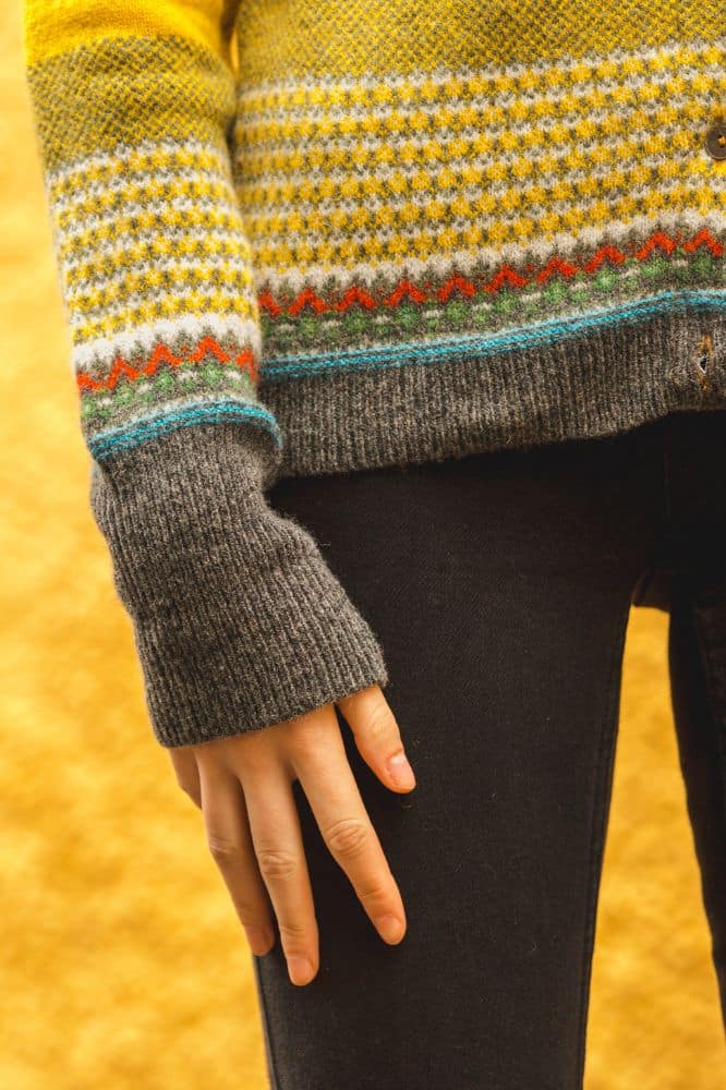 La Vie en Rose Damesmode - Eribé Alpine Cardigan Piccalilli (21)