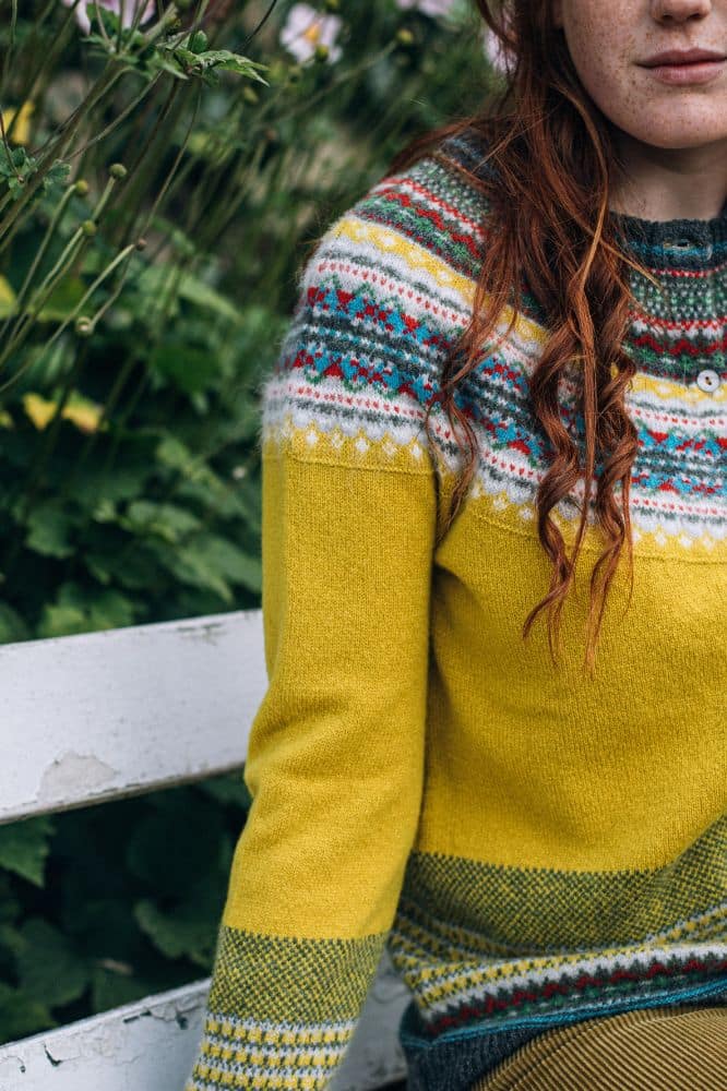 La Vie en Rose Damesmode - Eribé Alpine Cardigan Piccalilli (21)