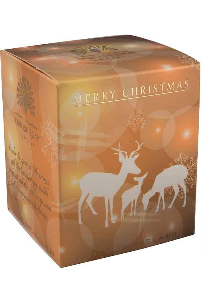 The English Soap Company 170 ml Soy Candle Reindeer