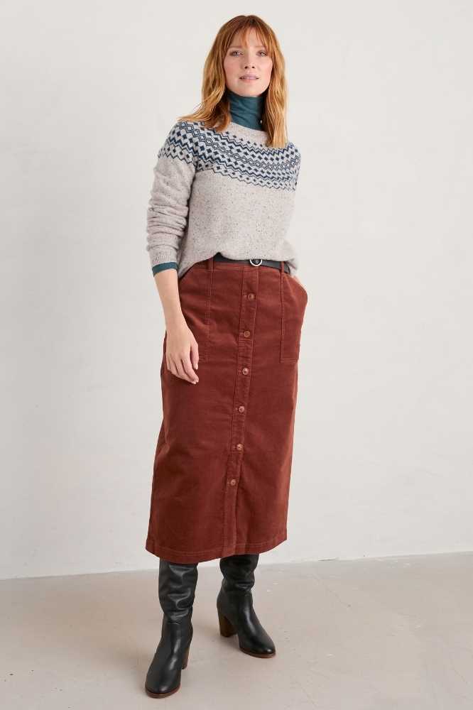 Seasalt Cornwall Camber Rocks Jumper Golding Aran Light Squid (1)