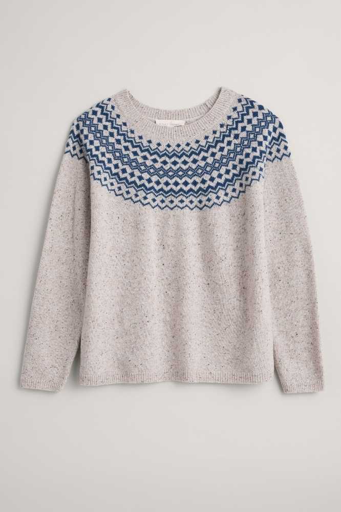 Seasalt Cornwall Camber Rocks Jumper Golding Aran Light Squid (1)