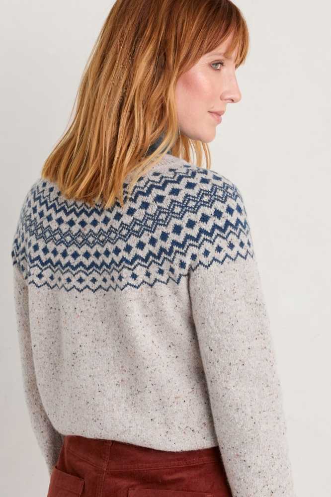 Seasalt Cornwall Camber Rocks Jumper Golding Aran Light Squid (1)