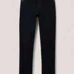 White Stuff Brooke Straight Leg Jeans Black Denim