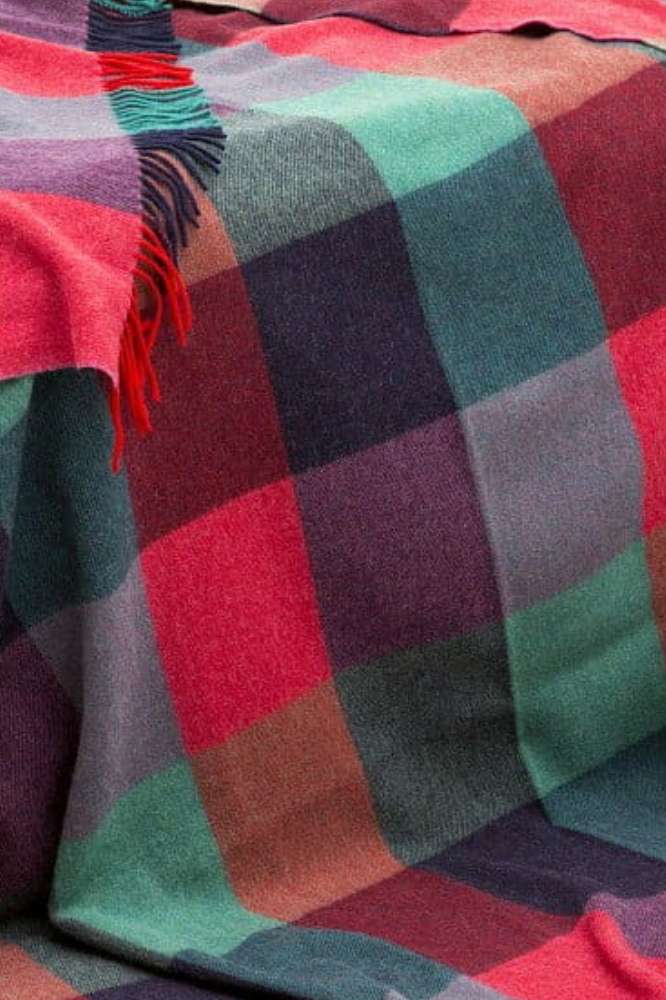 John Hanly Lambswool Throw 619