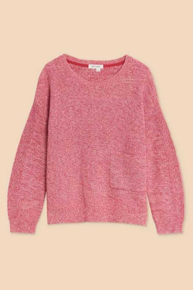White Stuff Northbank Jumper Pink Multi - La Vie en Rose