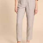 White Stuff Rowena Linen Trouser Light Nat - La Vie en Rose Damesmode