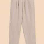 White Stuff Rowena Linen Trouser Light Nat - La Vie en Rose Damesmode