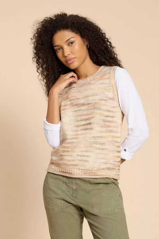 White Stuff Wickham Tank Ivory Multi - La Vie en Rose Damesmode