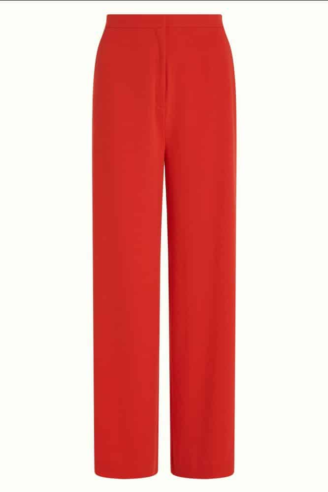 King Louie Peppa Pants Woven Crepe Fiery Red - La Vie en Rose Damesmode