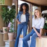 Cloud9 Dora Flared Leg Washed Light Blue - La Vie en Rose Damesmode