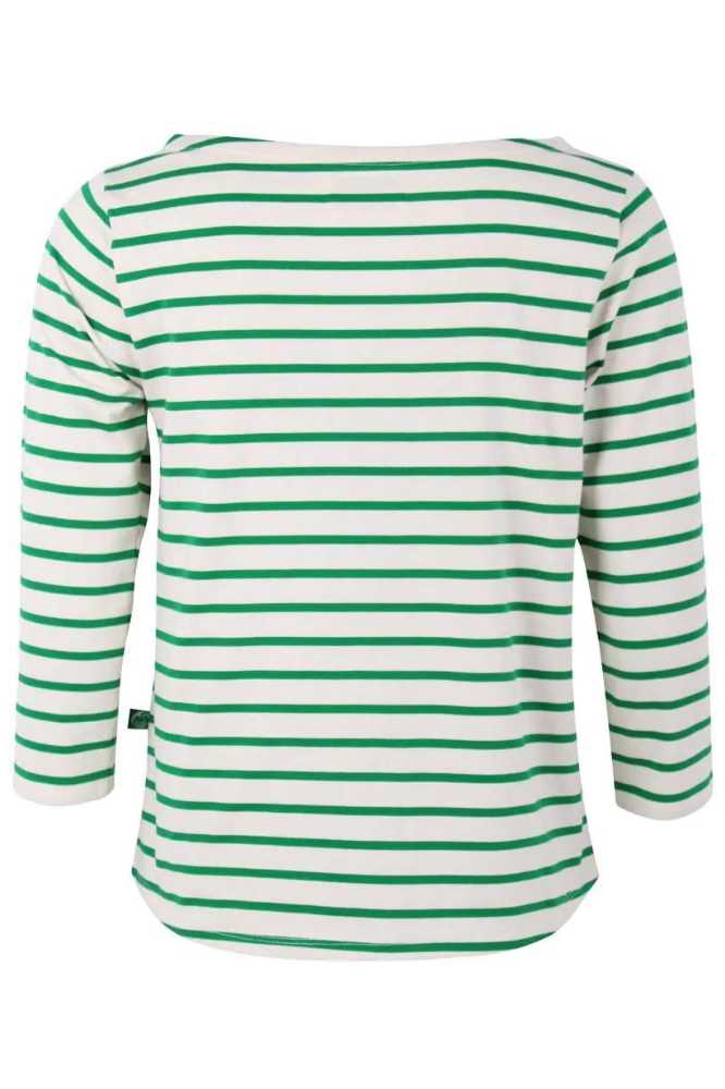 DANEFAE DANECARRIBEAN HEAVY COTTON TEE GRASS GREEN CHALK - LA VIE EN ROSE DAMESMODE