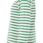 DANEFAE DANECARRIBEAN HEAVY COTTON TEE GRASS GREEN CHALK - LA VIE EN ROSE DAMESMODE