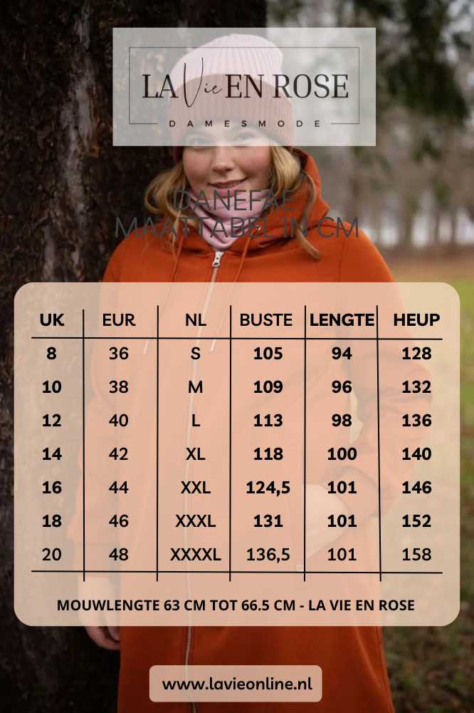 DANEFAE DANEKARLA RUST - LA VIE EN ROSE DAMESMODE