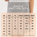 DANEFAE DANELONDON LIGHT CANVAS SKIRT MILKBOY STRIPE - LA VIE EN ROSE DAMESMODE