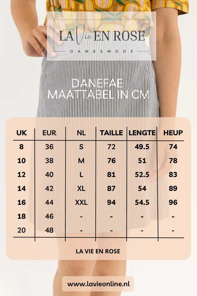 DANEFAE DANELONDON LIGHT CANVAS SKIRT MILKBOY STRIPE - LA VIE EN ROSE DAMESMODE