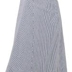 DANEFAE DANELONDON LIGHT CANVAS SKIRT MILKBOY STRIPE - LA VIE EN ROSE DAMESMODE