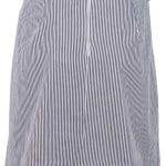 DANEFAE DANELONDON LIGHT CANVAS SKIRT MILKBOY STRIPE - LA VIE EN ROSE DAMESMODE