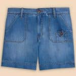 White Stuff Mollie Combat Denim Shorts Mid Denim - La Vie en Rose Damesmode