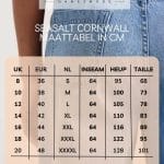 Seasalt Cornwall Barnes Organic Cotton Denim Crops Light Wash Rain Slub - La Vie en Rose Damesmode
