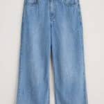 Seasalt Cornwall Barnes Organic Cotton Denim Crops Light Wash Rain Slub - La Vie en Rose Damesmode