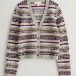 Seasalt Cornwall Lamoma Lane Cardigan Hemmick Aran Multi