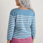 Seasalt Cornwall Sailor Shirt Falmouth Horizon Chalk- La Vie en Rose Damesmode