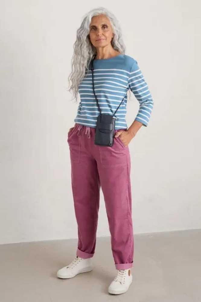 Seasalt Cornwall Sailor Shirt Falmouth Horizon Chalk- La Vie en Rose Damesmode