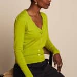 King Louie Cardi V Cocoon Citronelle Yellow