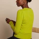 King Louie Cardi V Cocoon Citronelle Yellow