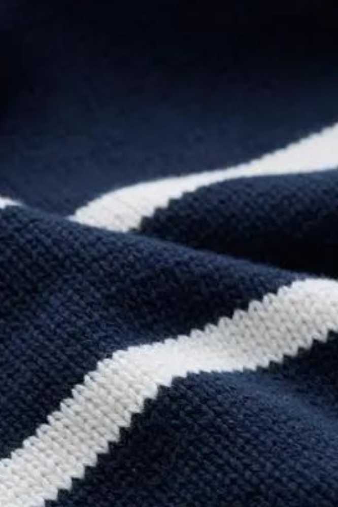 Seasalt Cornwall Castle Beach Cardigan Stripe Porthole Maritime Chalk - La Vie en Rose Damesmode