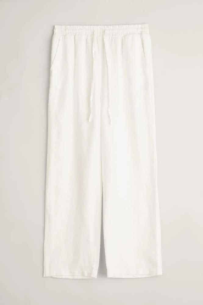 Seasalt Cornwall Tide Flow Trouser Chalk - La Vie en Rose Damesmode