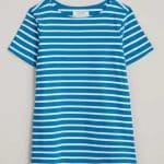 Seasalt Cornwall Sailor T-Shirt Breton Sailboats Chalk - La Vie en Rose Damesmode