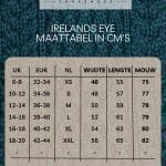 Irelands Eye Juniper Aran Poloneck Atlantic Blue - La Vie en Rose Damesmode