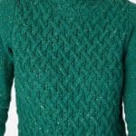 Irelands Eye Trellis Sweater Green Garden - La Vie en Rose Damesmode