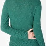 Irelands Eye Trellis Sweater Green Garden - La Vie en Rose Damesmode