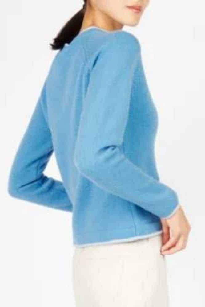 IrelandsEye Knitwear Killiney Cardigan Azure - La Vie en Rose Damesmode