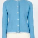 IrelandsEye Knitwear Killiney Cardigan Azure - La Vie en Rose Damesmode