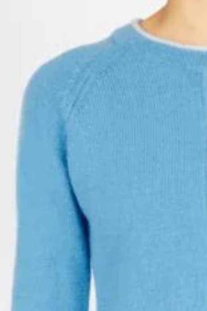 IrelandsEye Knitwear Killiney Cardigan Azure - La Vie en Rose Damesmode